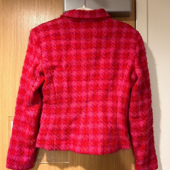 Krishna Brazillian brand button up pink and red blazer - Picture 2 of 3